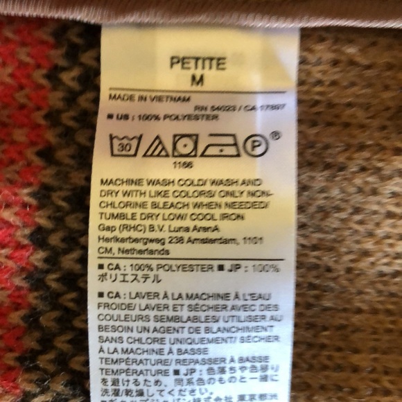 Banana Republic Factory Striped Shawl Collar Coat PM - Picture 8 of 10